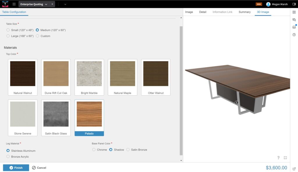 CPQ (Configure, Price, Quote) software, E-commerce, Product customization, Subscription management, Sales enablement, Dealer portal, Spare parts selling, Product visualizations, Business optimization, Sales automation, Customer experience