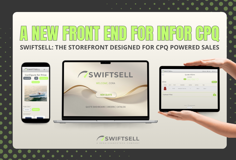 SWIFTSELL: The Storefront Designed for CPQ Powered Sales